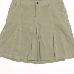 Kuhl Mountain Culture Women's
Size 6 Pockets Tan Skirt